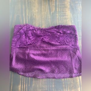 Free People strapless tank top